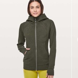 Lululemon Athletica Forest Green Hoodie